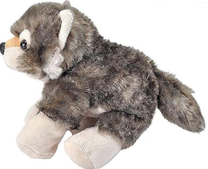 Image du produit Wild Republic Peluche Mini loup Hug'ems 17 cm (18 cm)