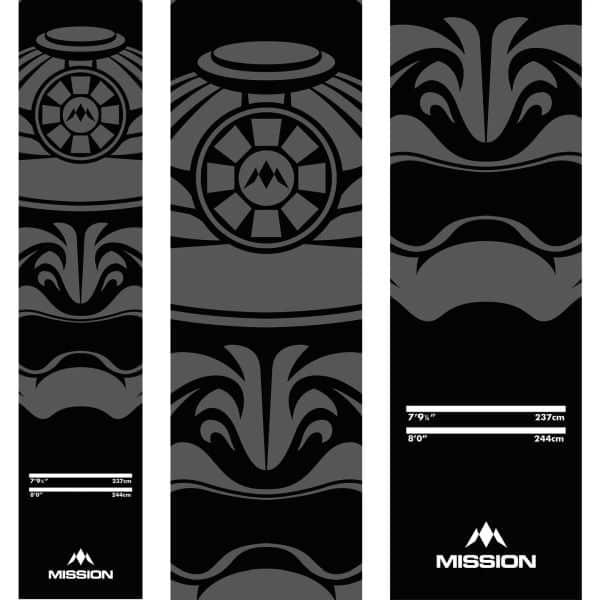 Produktbild Mission Teppich Dartmatte 290x60cm Samurai