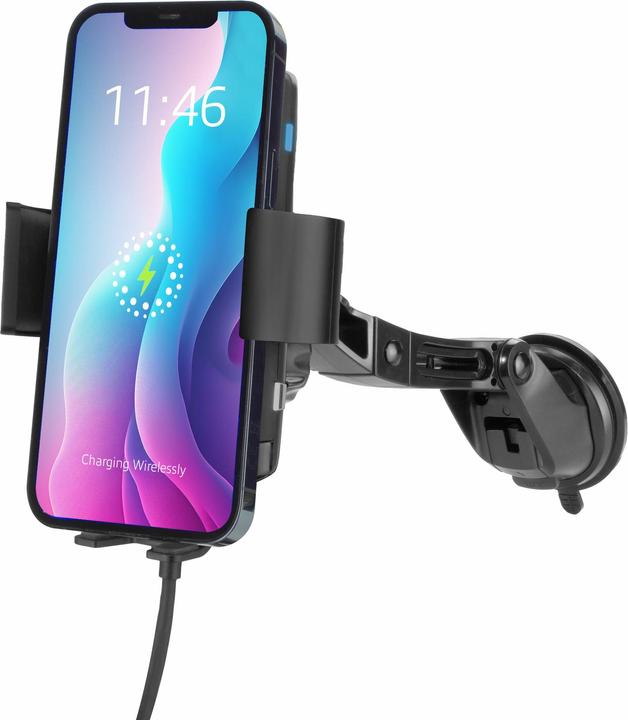 Image du produit Montage automatique du smartphone sur la voiture avec chargement sans fil