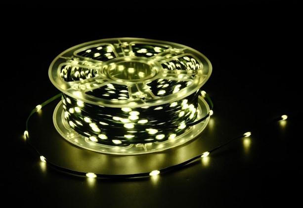 Produktbild Dameco LED Outdoor Lichterkette Grün 100 m (100 m)