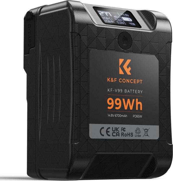 Produktbild K&F Concept MINI V-Lock 6700mAh 99Wh Camera Battery