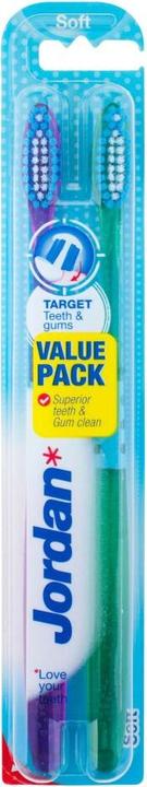 Produktbild Jordan TEETH & GUMS cepillo dental #suave 2 uds (Weich, 2 x)