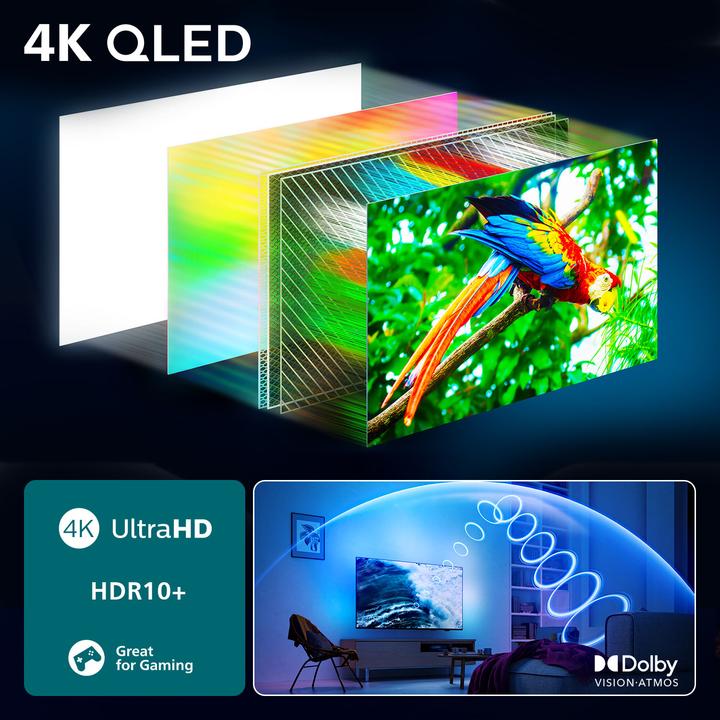 Image du produit Philips 75PUS9000/12 (75", PUS9000, QLED, 4K, 2025)