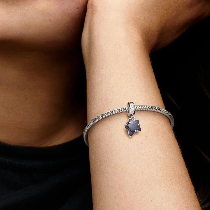 Image du produit Pandora Suspension Étoile céleste (Argent 925, Verre de Murano, Zircone)