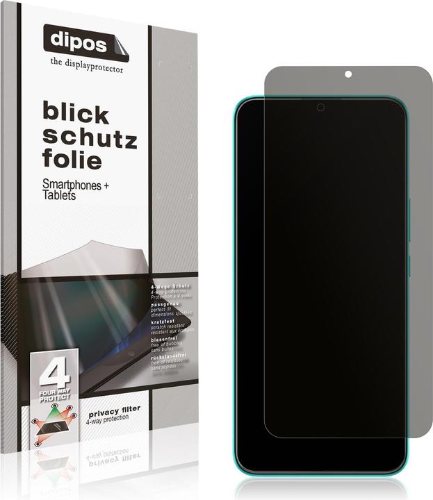 Immagine prodotto Dipos Pellicola Protettiva 4-Way Privacy (1 Pezzo/i, Wiko T10)