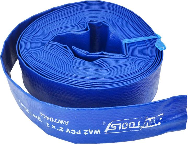 Actual product image AW Tools AWTOOLS WATER HOSE 2" x 50m PVC BLUE (50 m, 350 mm)