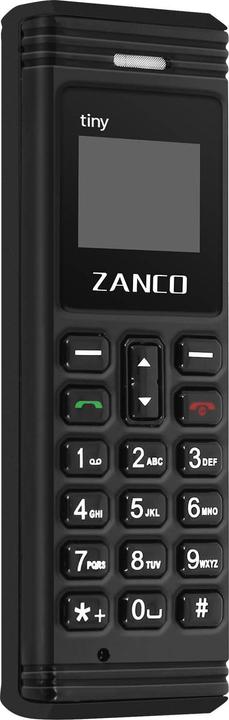 Actual product image Zanco Mobile Phone Tiny Black (0.26")