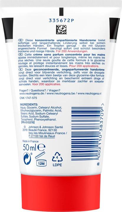 Immagine prodotto Neutrogena Crema idratante non profumata (50 ml)