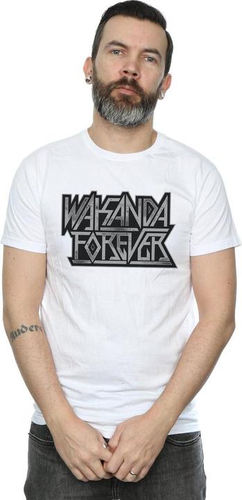 Immagine prodotto Wakanda Forever Logo Maglietta Uomo (3XL)