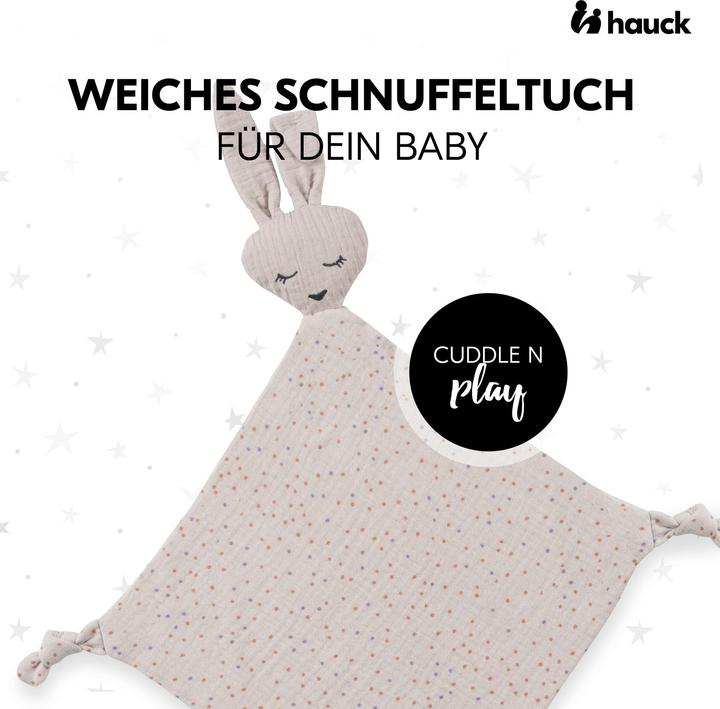 Produktbild Hauck Cuddle N Play Rabbit Beige Dots
