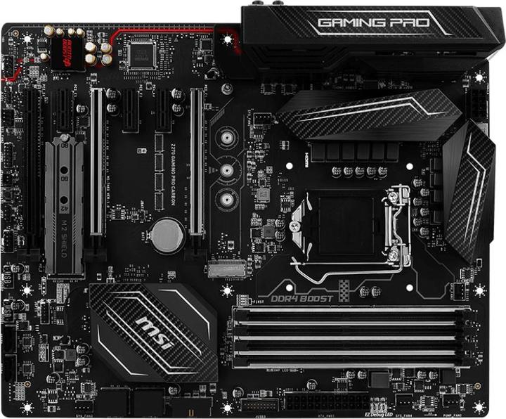 Produktbild MSI Z270 Gaming Pro Carbon (LGA 1151, Intel Z270, ATX)