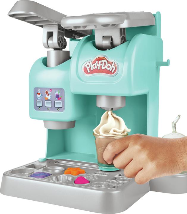 Productafbeelding Play-Doh Kitchen Creations Kneedplezier Café, Café speelset met 20 accessoires en 8 blikken