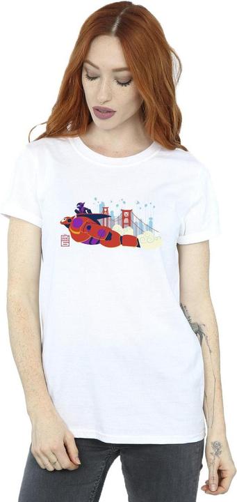 Image du produit Disney - T-shirt BIG HERO BAYMAX HIRO BRIDGE - Femme (M)