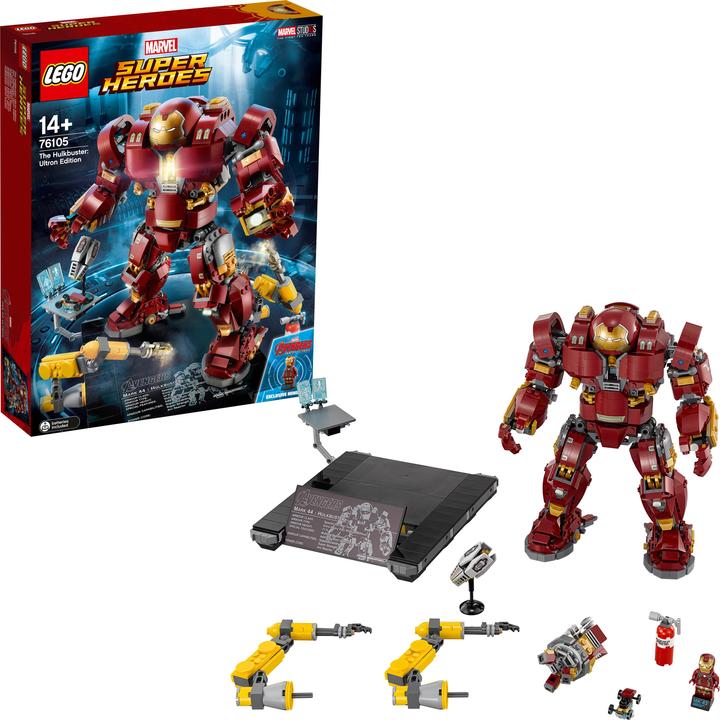 Produktbild LEGO Der Hulkbuster Ultron Edition (76105, LEGO Marvel, LEGO Seltene Sets)