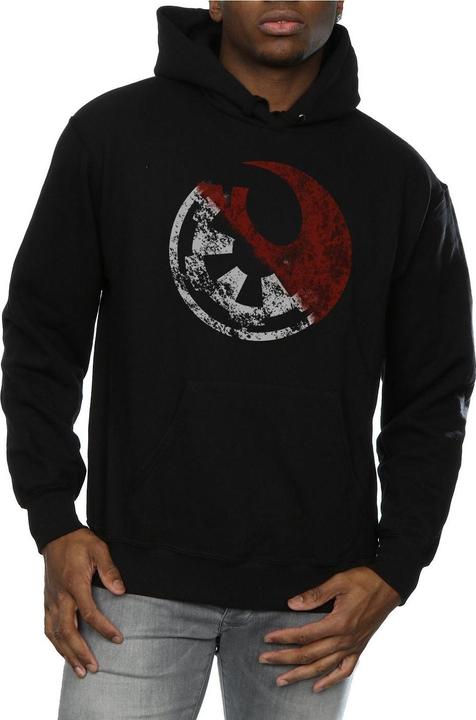 Immagine prodotto Star Wars Rogue One Rusty Emblems Felpa con Cappuccio Uomo (XL)