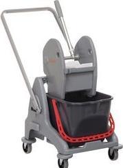 Taski Il sistema di pulizia Duo Mop a un secchio comprende secchio, telaio, timone e pressa. (1 pz.)