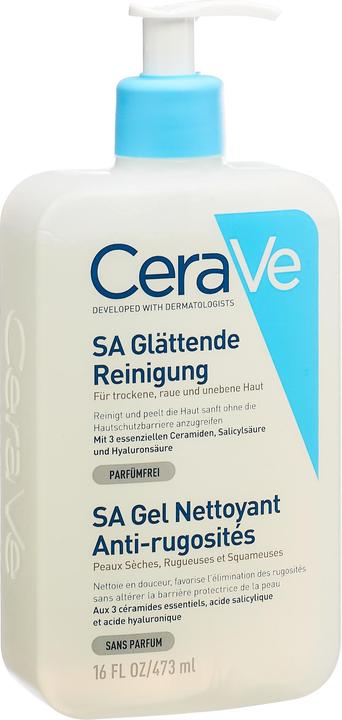 Actual product image CeraVe SA Smoothing Cleaning (Gel, 473 ml)