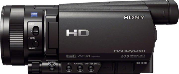 Actual product image Sony Hdr-Cx900e (14.20 Mpx, 50p, 12 x)