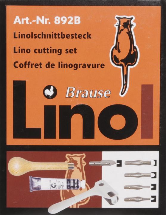 Actual product image Brause Linocut cutlery set