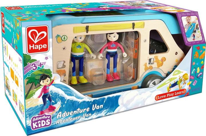 Actual product image Hape Adventure van