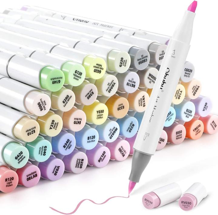 Actual product image Ohuhu Honolulu (Multicoloured, 48 x)