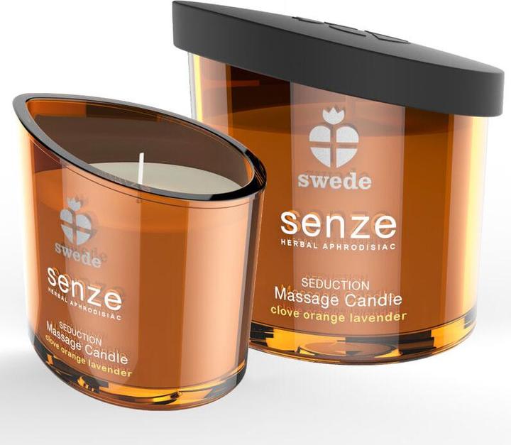 Produktbild Swede Senze Seduction Massage Candle Clove Orange Lavender (50 ml)