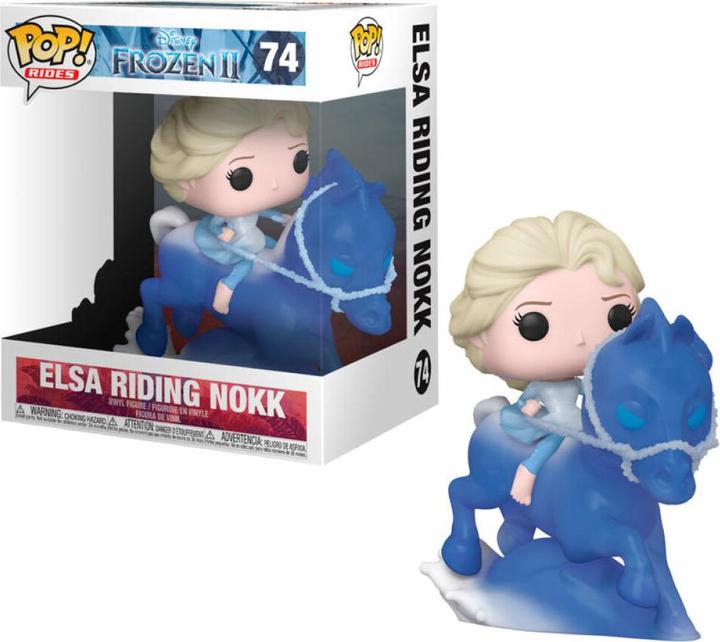 Actual product image Funko POP! - Frozen - The Ice Queen 2: Elsa Riding Nokk