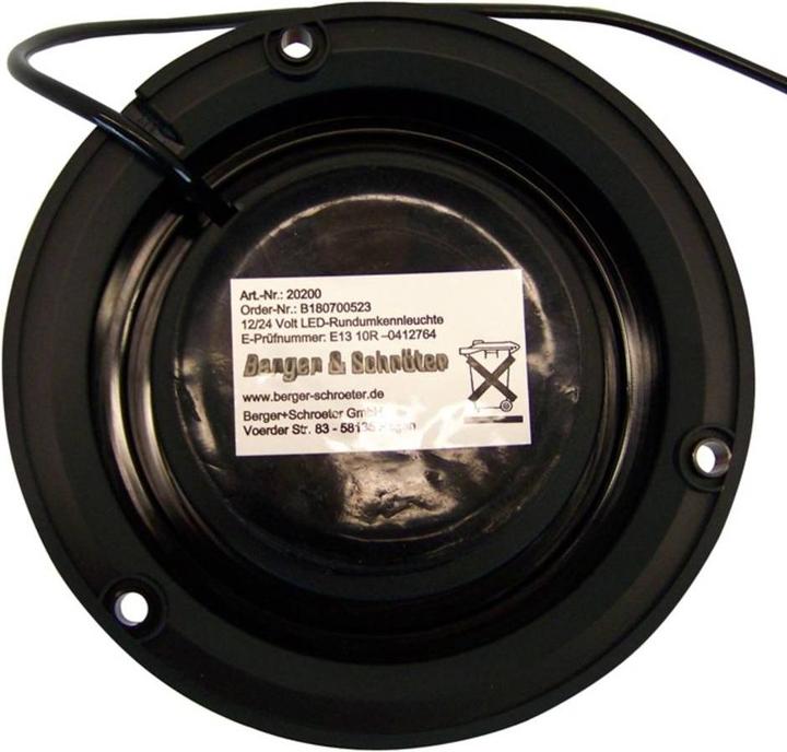 Immagine prodotto Berger & Schröter Faro rotante a LED