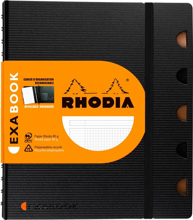 Actual product image Rhodia Exabook Rhodiactive (A1, Checked, Hardcover)