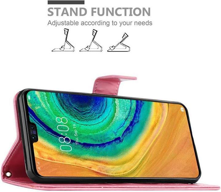 Productafbeelding Cadorabo Bloemen Boekomslag (Huawei Mate 30)
