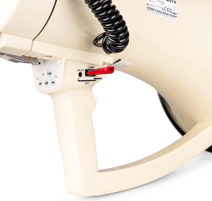 Immagine prodotto Vonyx Megaphon MEG120, Nennleistung: 120 W, Prinzip: Aktiv (Megafono)