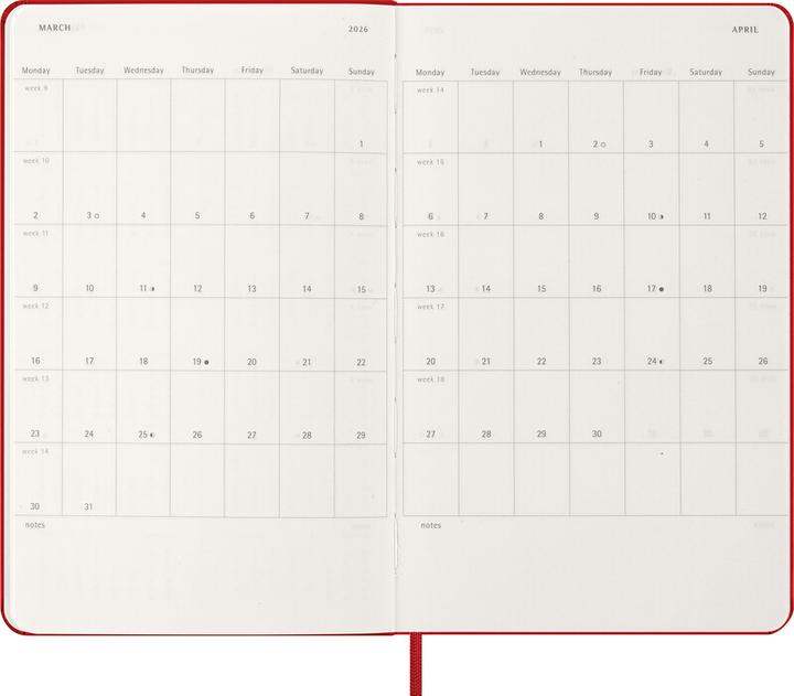 Produktbild Moleskine Geschäftsagenda Daily (13 x 21 cm)