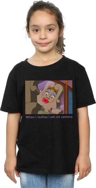 Immagine prodotto Disney Beauty And The Beast Madame De La Grande Bouche Maglietta Ragazze (128)