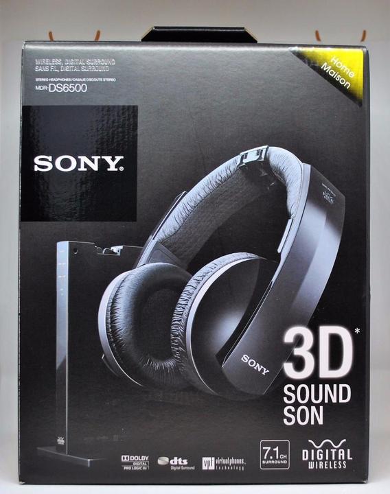 Image du produit Sony MDR-DS6500 7.1, casque HiFi (20 h, Sans fil)