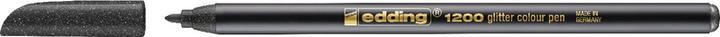 Actual product image Edding 1200 glitter fibre-tip pens set of 5 basic (Multicoloured, 5 x)