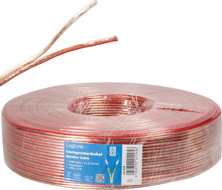 Actual product image LogiLink CA1078 (100 m, 0.75 mm²)
