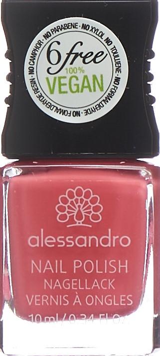 Actual product image Alessandro Nail Polish (42 Neon Pink, Colour paint)