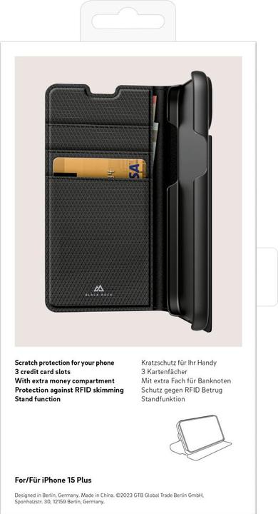 Actual product image Black Rock The Classic (Apple iPhone 15 Plus)