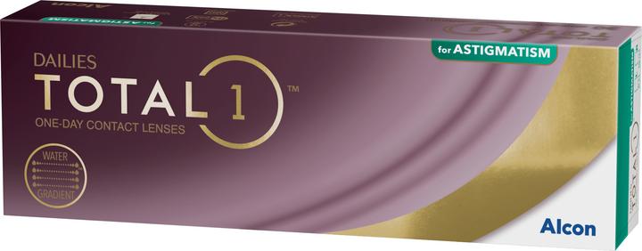 Actual product image Dailies Total1 for Astigmatism (30 Piece, Daily lens, Toric)