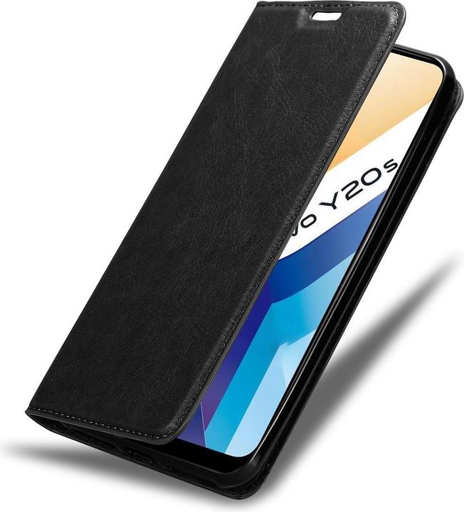 Actual product image Cadorabo Book Invisible Magnet Cover (Vivo Y20s)