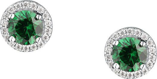 Produktbild La Petite Story Elegant silver earrings with green zircons Silver LPS01AWV03 (925er Silber)