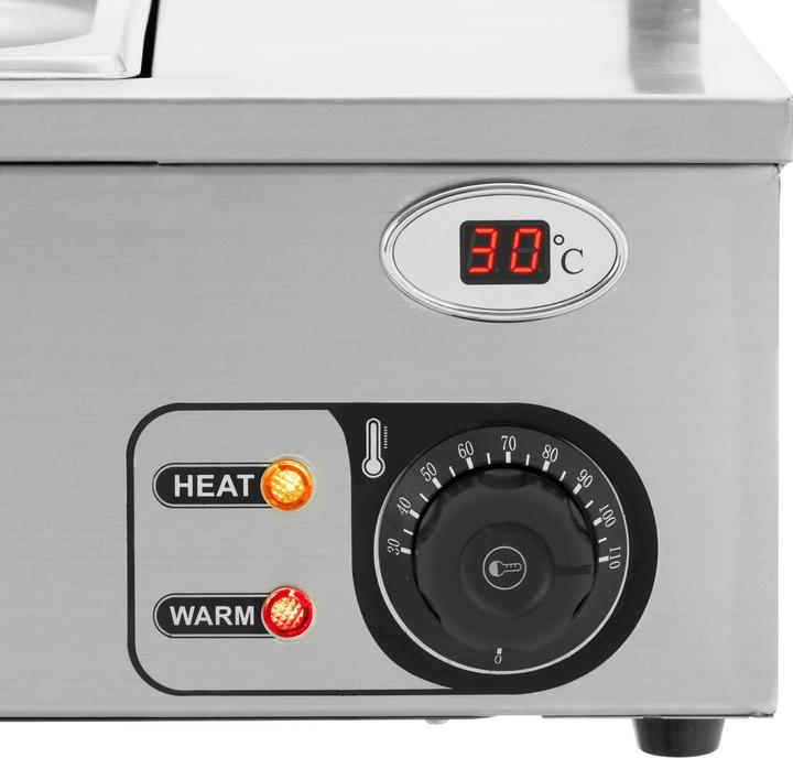 Actual product image Royal Catering Bain Marie - 6 GN 1/3 containers -