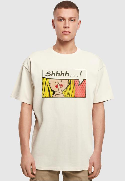 Actual product image Merchcode Silent Sign Comic Heavy Oversized Tee - 112863 (L)