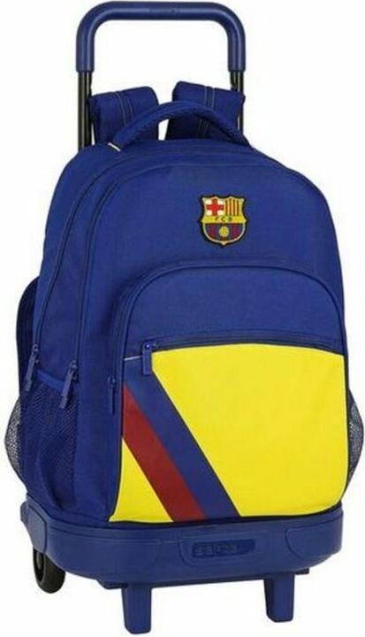 Image du produit FC Barcelona Sac à dos scolaire à roulettes Compact F.C. Barcelona 612025918 Bleu (33 x 45 x 22 cm) (22 l)