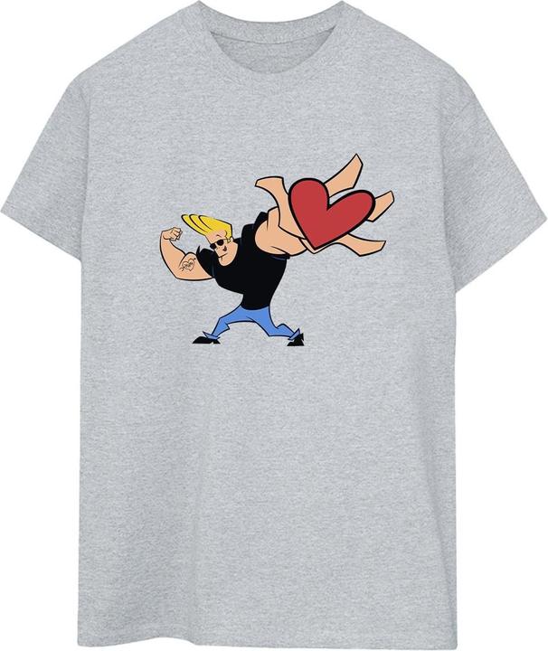 Produktbild Johnny Bravo Heart Present TShirt (XXL)