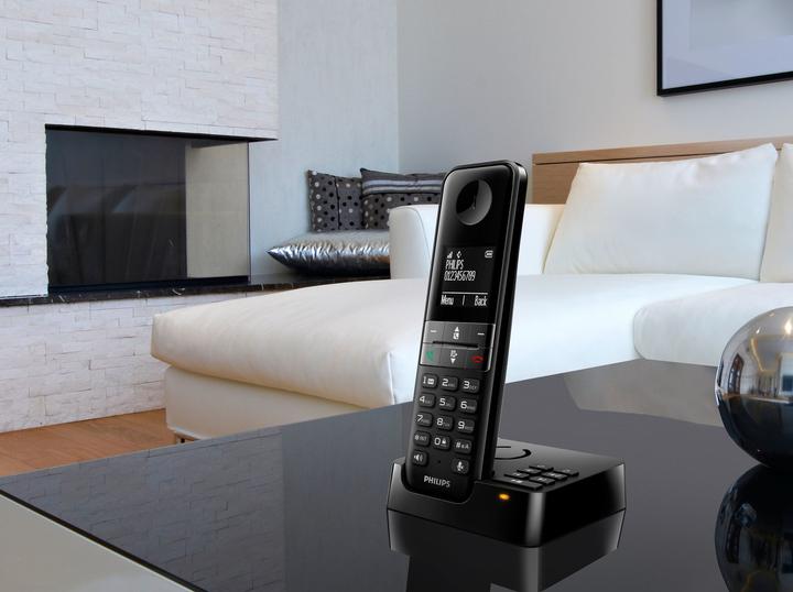 Productafbeelding Philips D4551B - Draadloze telefoon met antwoordapparaat