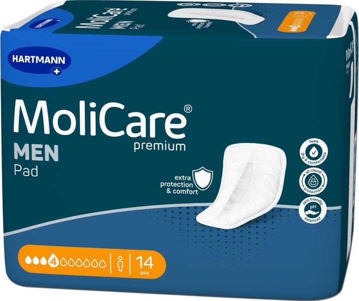 MoliCare MEN PAD 4 Inkontinenz Einlage (14 x)