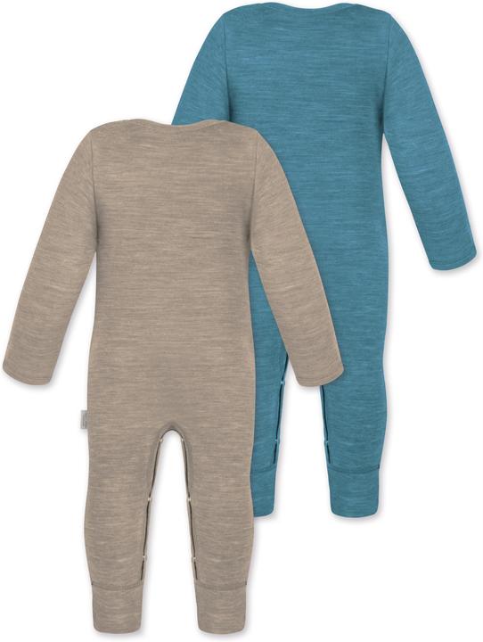 Immagine prodotto Normani Pagliaccetto da 2 pezzi per bambino in merino "Tangoio" - 9595 (92)