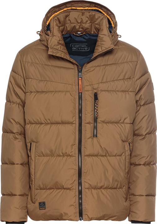 Camel Active Steppblouson mit abnehmbarer Kapuze