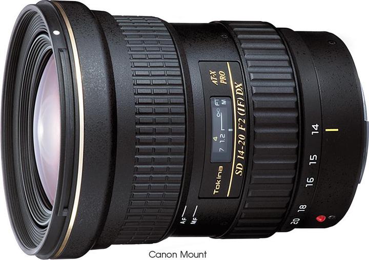 Immagine prodotto Tokina AT-X 14-20 F2 PRO DX - Canon (Canon EF, APS-C / DX)